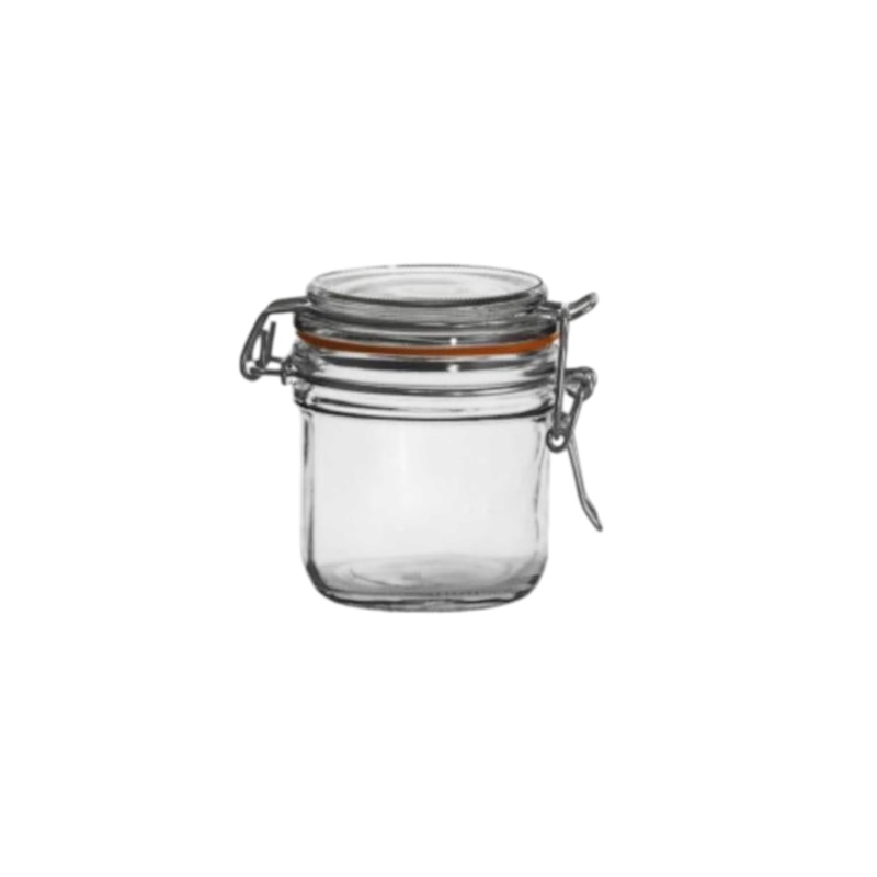 Regent Hermetic Glass Canister 200ml with Clip & Seal Lid 27637