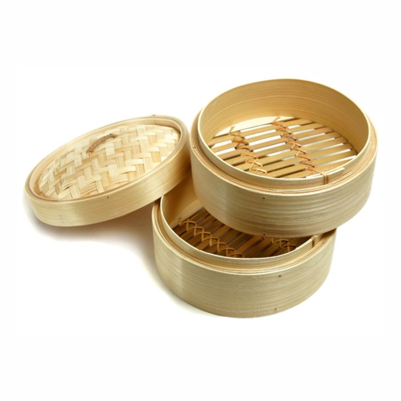 Regent Oriental Steamer 2 Tier with Bamboo Lid 30198