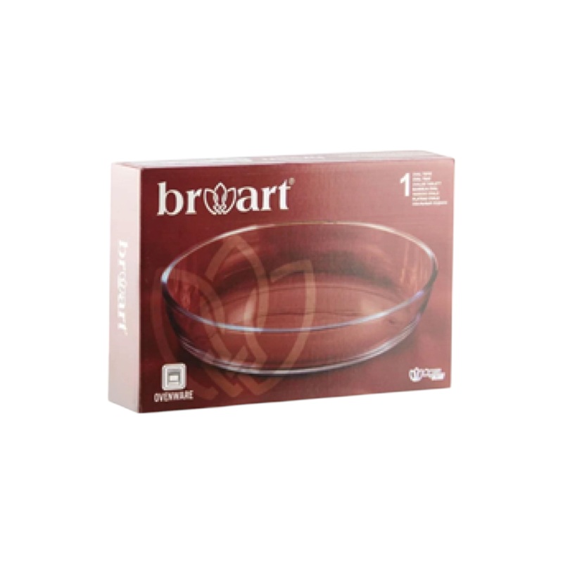 Broart Oval Optical Design Furnace Trays Borosilicate 26cm BR-45484