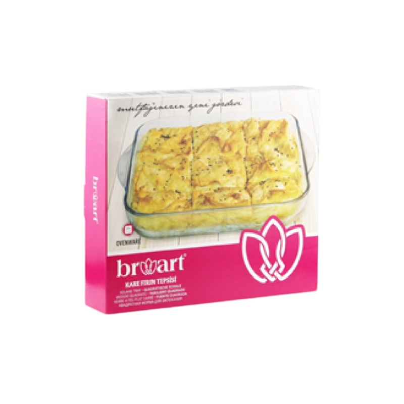 Broart Square Plain Grill Furnace Trays 32cm BR-45124