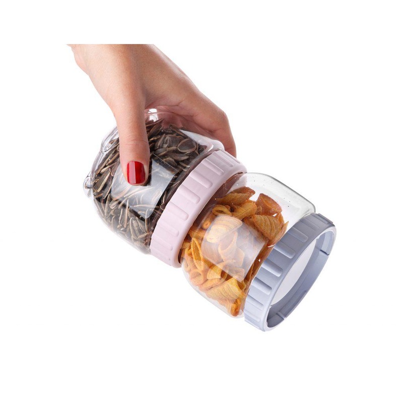EM House Plastic Jar 430ml T-Lock EMP-952