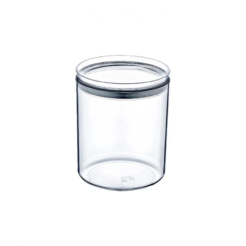 EM House Round Plastic Storage Box 0.85L EMP-161