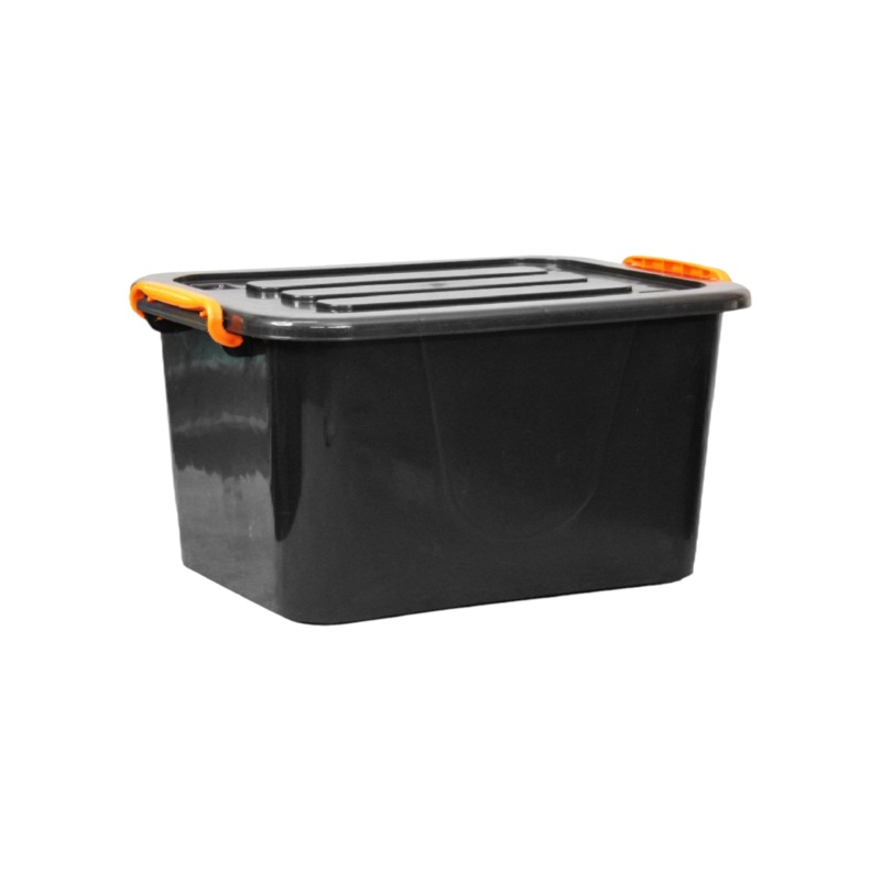30L Plastic Storage Utility Box  Container with Wheels Nu Ware