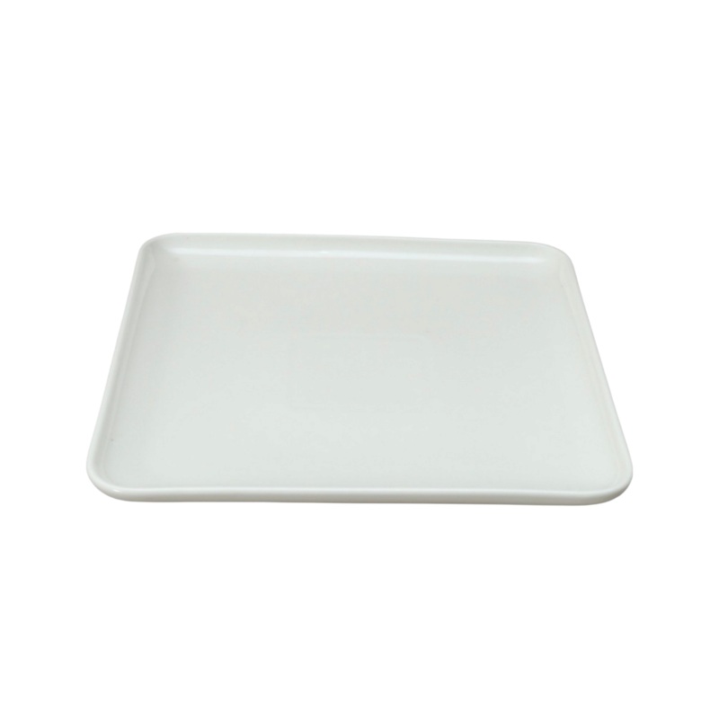 Ceramic Contemporary Dinner Plate Square 50207A