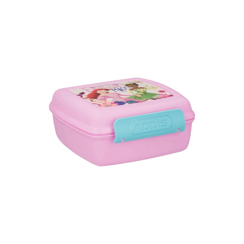 Addis Disney Princess Bun Lunch Box Princess 0.8L