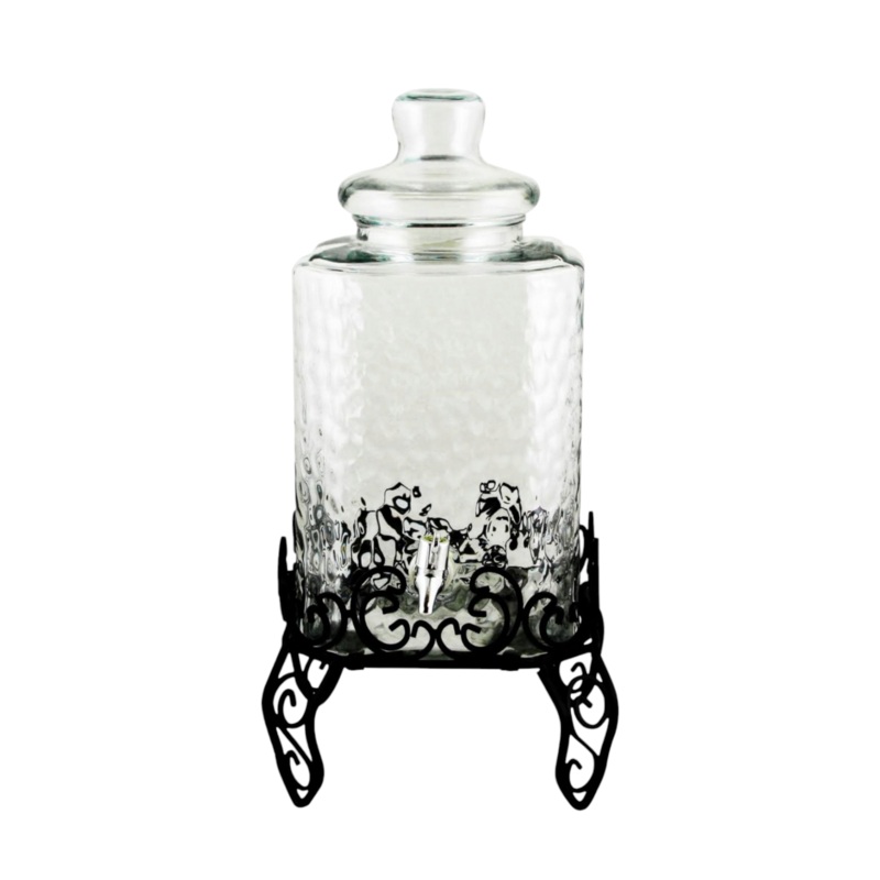 Beverage Dispenser Glass with Stand 541