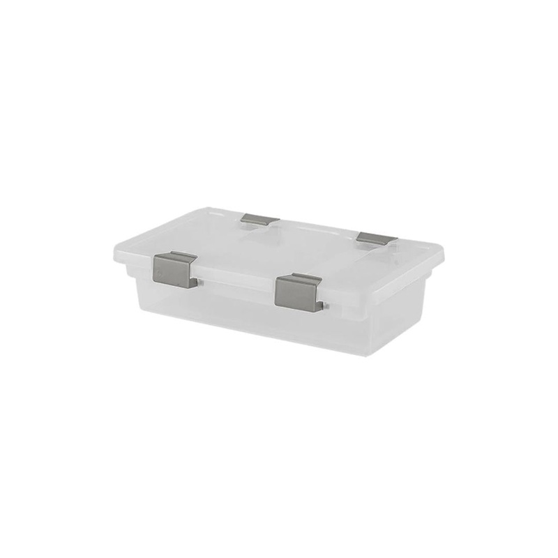 Regent Plastic Clippy Storage Utility Container Box Small 265x165x75mm