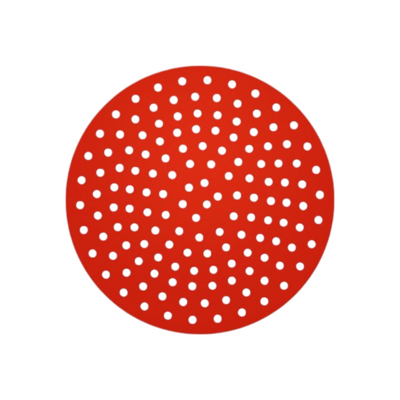 Aqua Silicone Air Fry Liner Mats Round 20.2cm Reusable