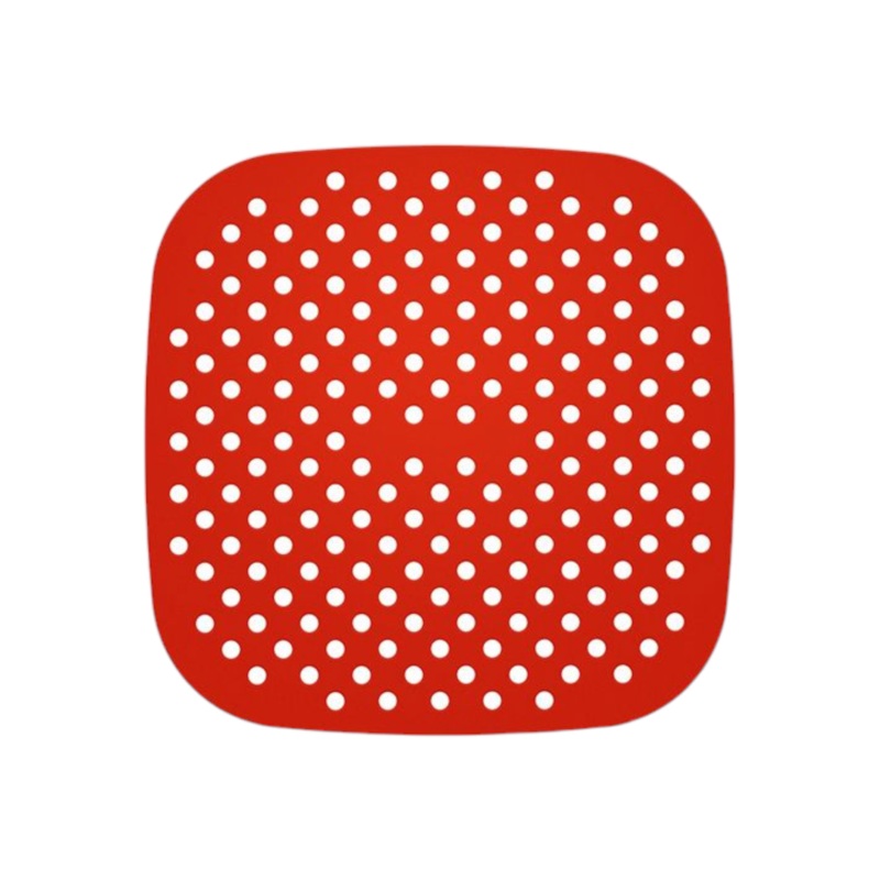 Aqua Silicone Air Fry Liner Mats Square  19x19cm