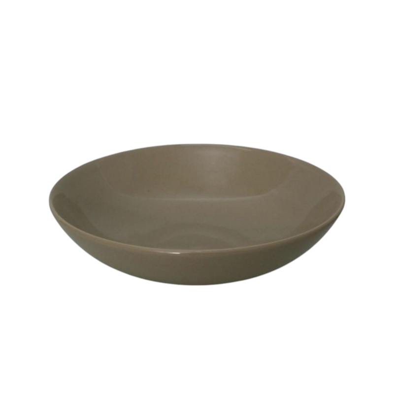Ceramic Bowl 20.5×5.5cm Brown