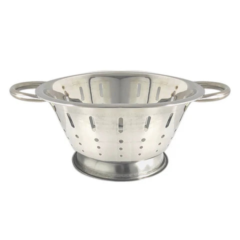 Stainless Steel Conical Colander Pipe Handle And Pudding 40nm SGN2130