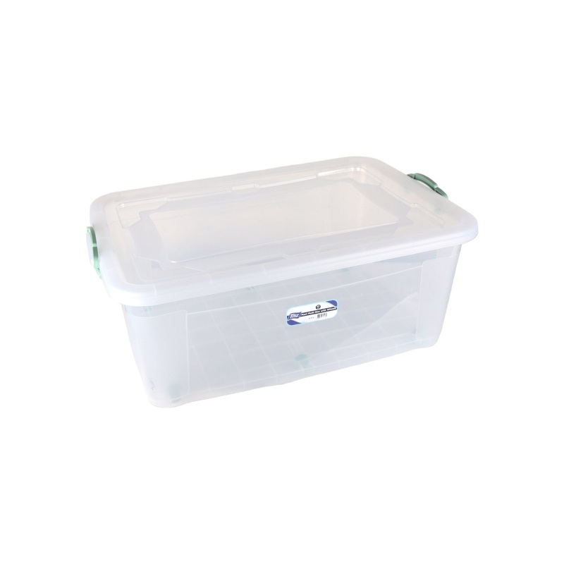 Titiz 60L Plastic Maxi Multi Storage Utility Container Box with Wheel No5 60L E-514