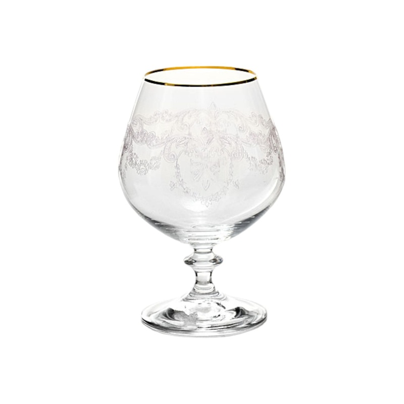 Angela Optic Glass Tumbler 400ml Brandy