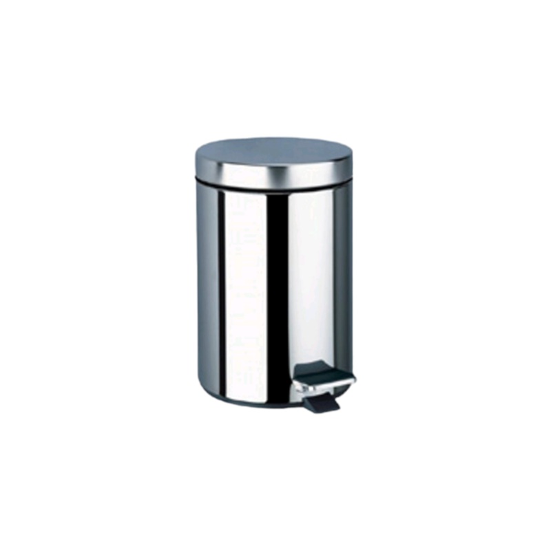 Totally Home 3L Pedal Dustbin Stainless Steel TH27