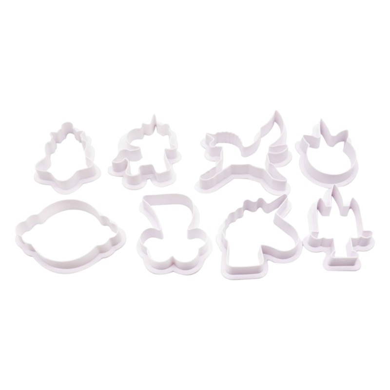 Unicorn Cookie Cutter Set 8pc Set KM-004