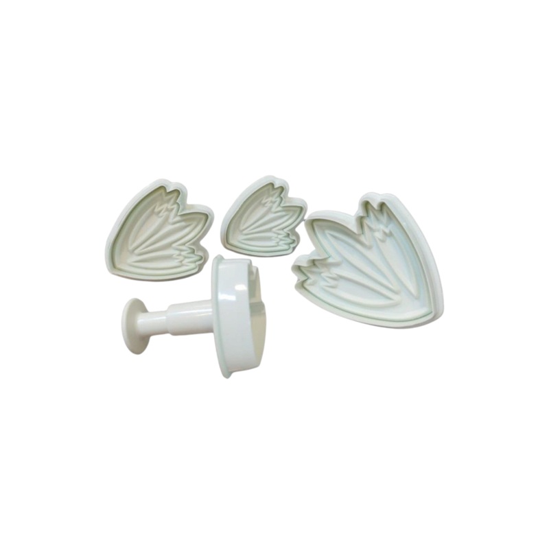 Cookie Cutter Rose Leave Design 4pack 5728-2