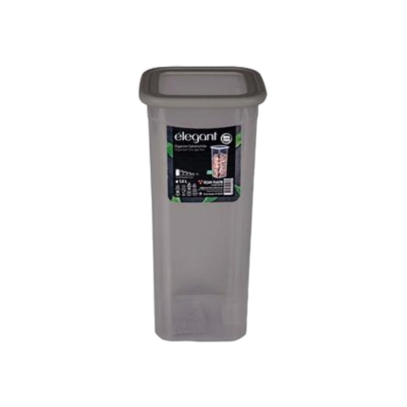 Elegant Pantry Storage Cannister Elegant 1.8L 11x11x24cm