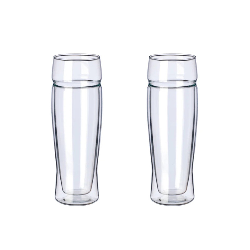Simax 2-Piece Double Wall Glass Borosilicate Tumbler Beer
