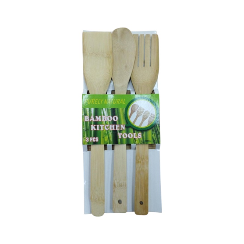 Bamboo Kitchen Tools 3pcs