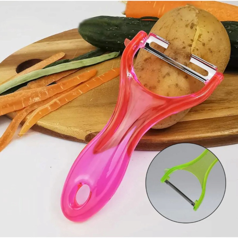Y-Shaped Vegetable Peeler Neon 12cmKWR06139