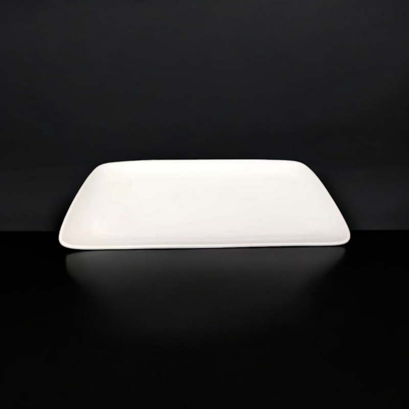 Ceramic Serving Plate 15.25inch 39x19x2.5cm Rectangular