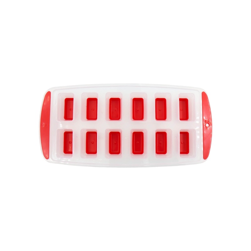 Silicone Ice Tray Mould 12-Cavity 3pc Set