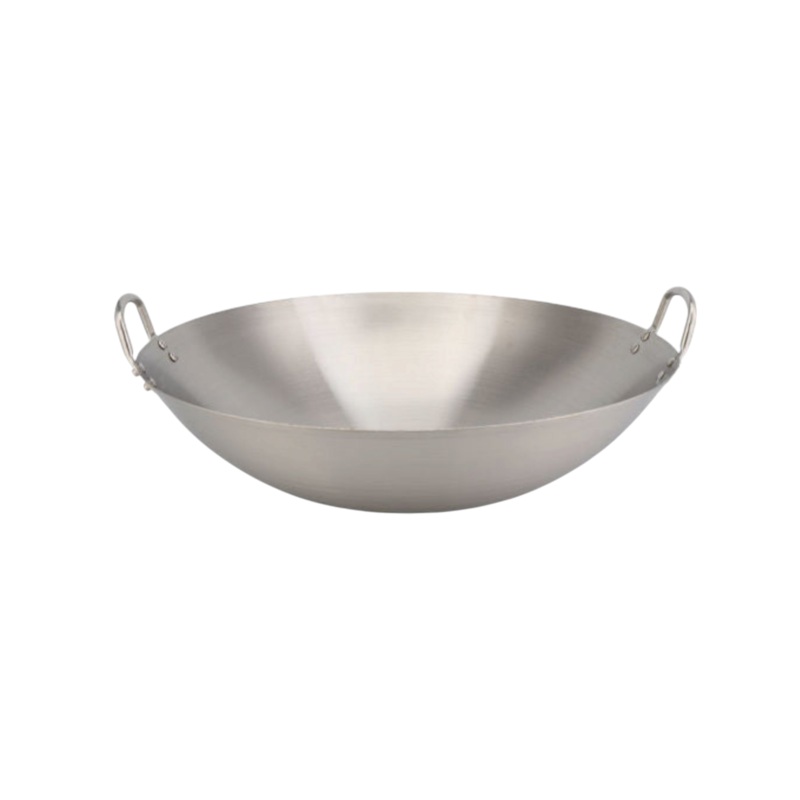 Wok Non-Stick 43cm Carbon Finish Stainless Steel XSS2138