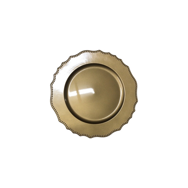 Underplate Gold Beaded