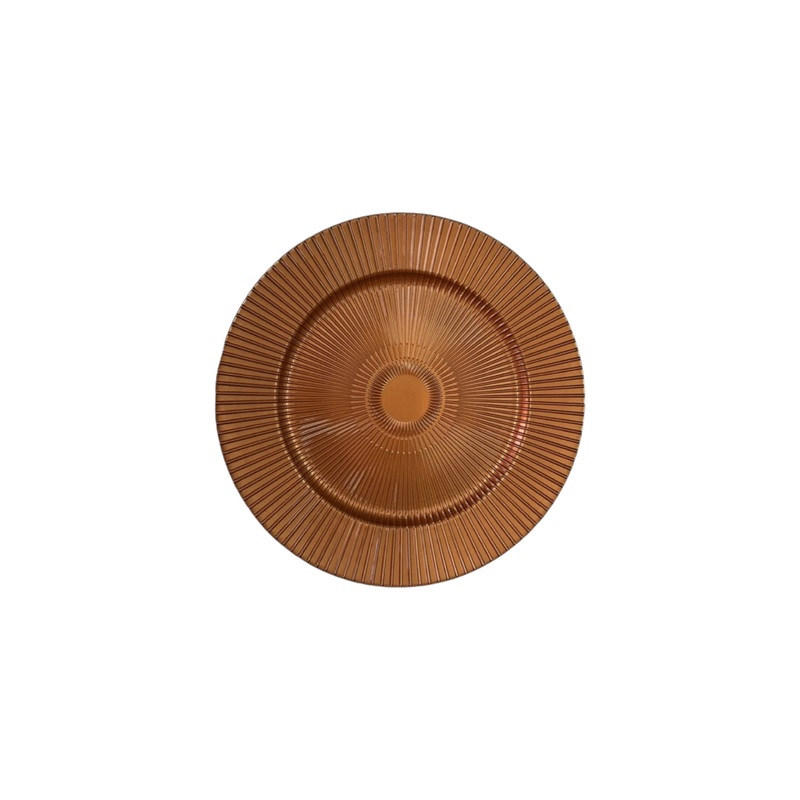 Underplate Round Bronze 33cm
