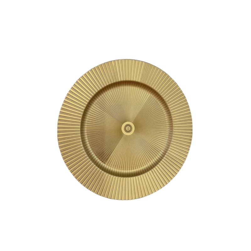 Underplate Round Gold 33cm