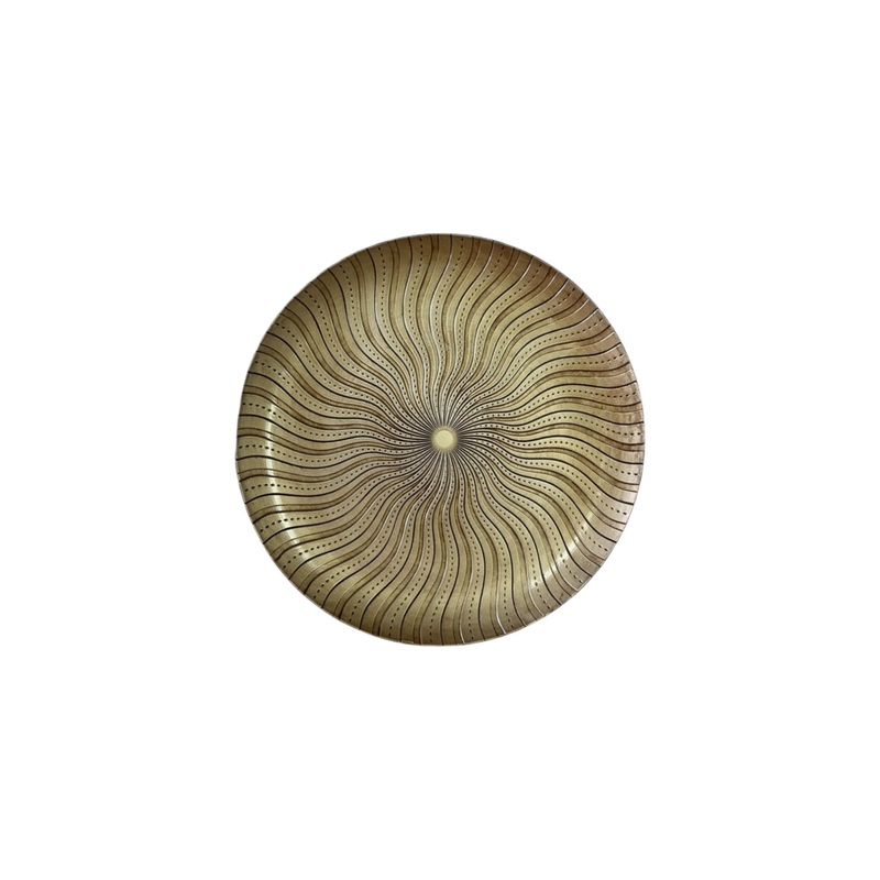 Underplate Round Gold Deep