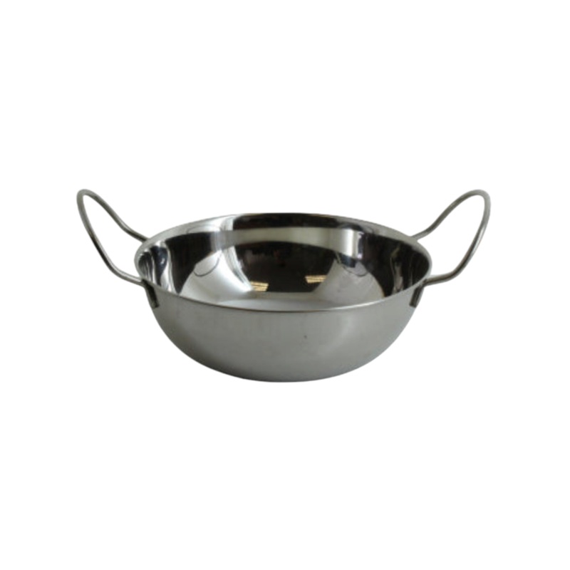 Stainless Steel Karai Bowl 23cm with Handle MV5318