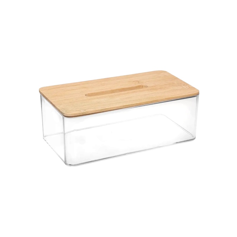 5Five Selena Bamboo Tissue Box 25.4×9.3×13.3 cm