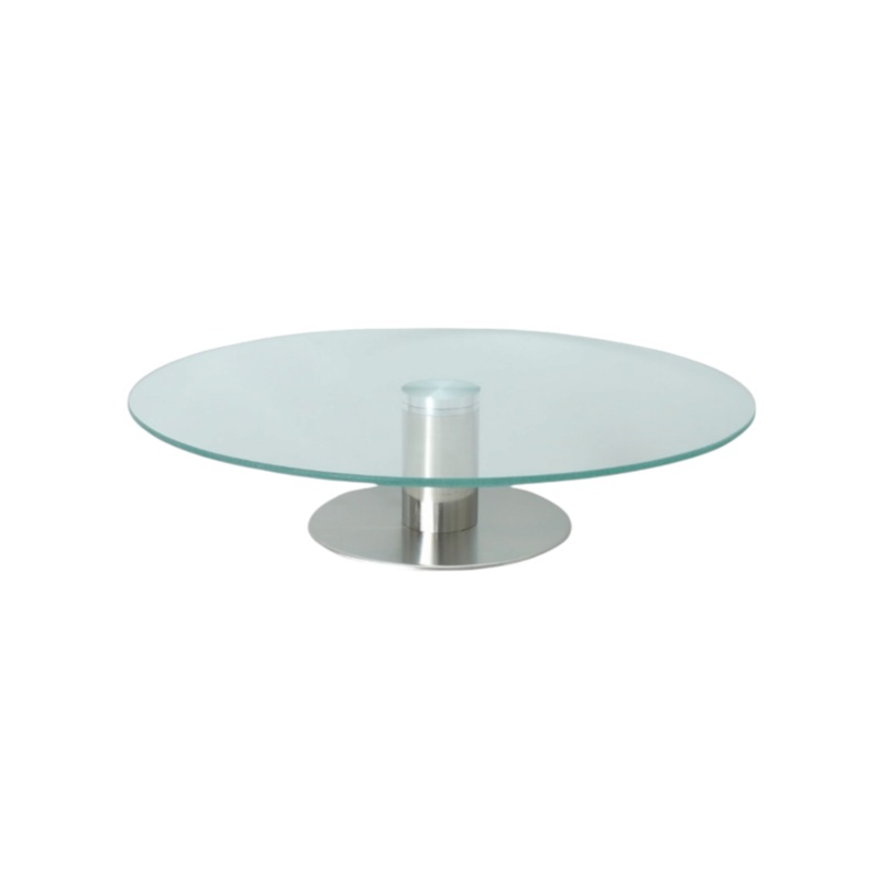 Secret De Gourmet Lazy Susan Glass Turning Tray 30cm