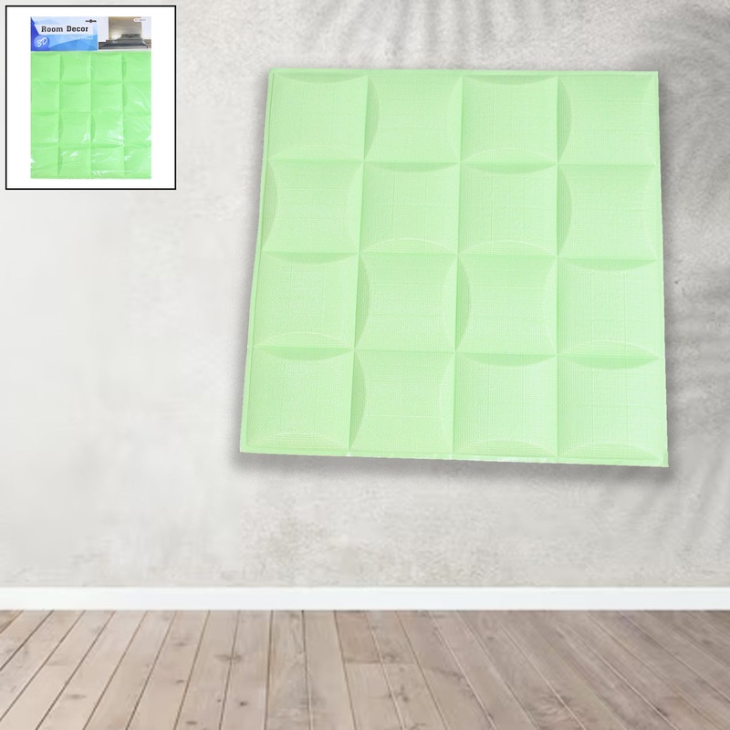 3D Adhesive wallpaper for living room. Room Wall Paper Home Decor Self Adhesive Wallpaper (36×36 Cm / 1 pc)
