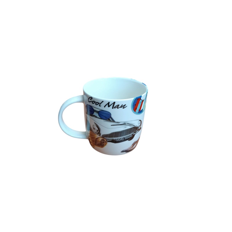 Classic Cars Ceramic Mug 8.5x9cm