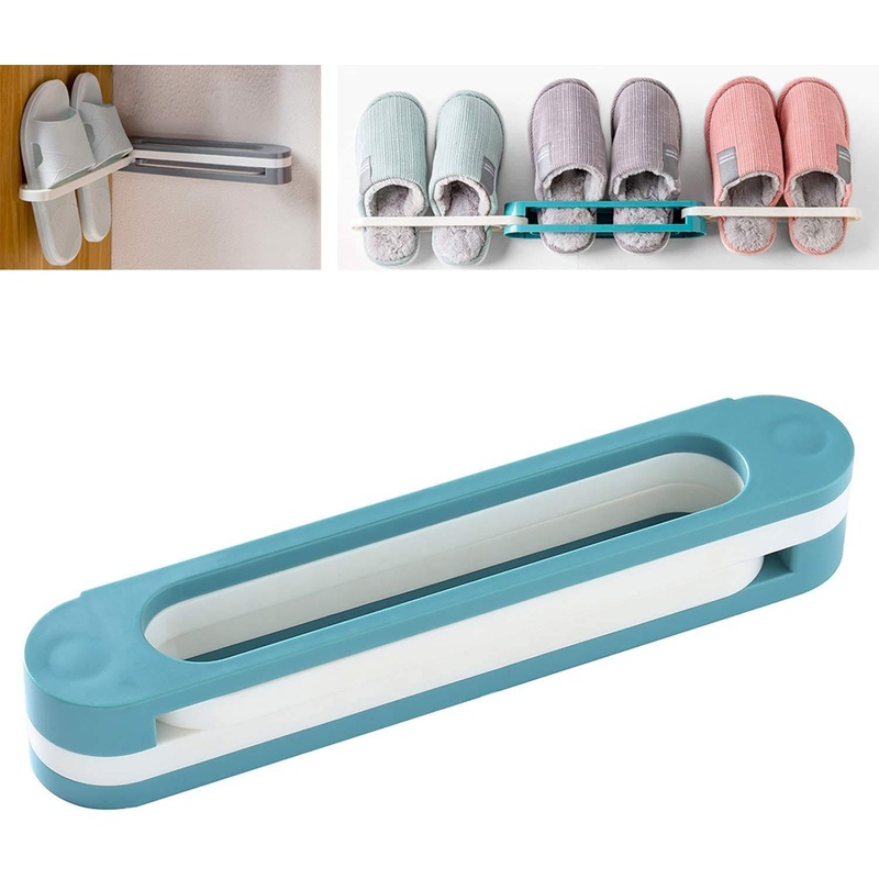 Multifunction Folding Slippers / Shoes Hanger Organizer Rack