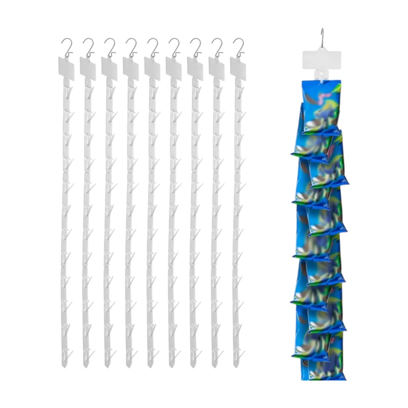 Supermarket Display Merchandising Strips 3x63cm Plastic 1pc