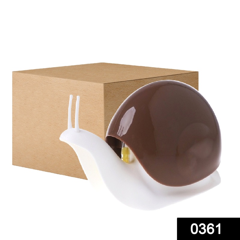 0361 Hand Soap Dispenser for Bathroom,Snail Soap Dispenser (Brown Box)
