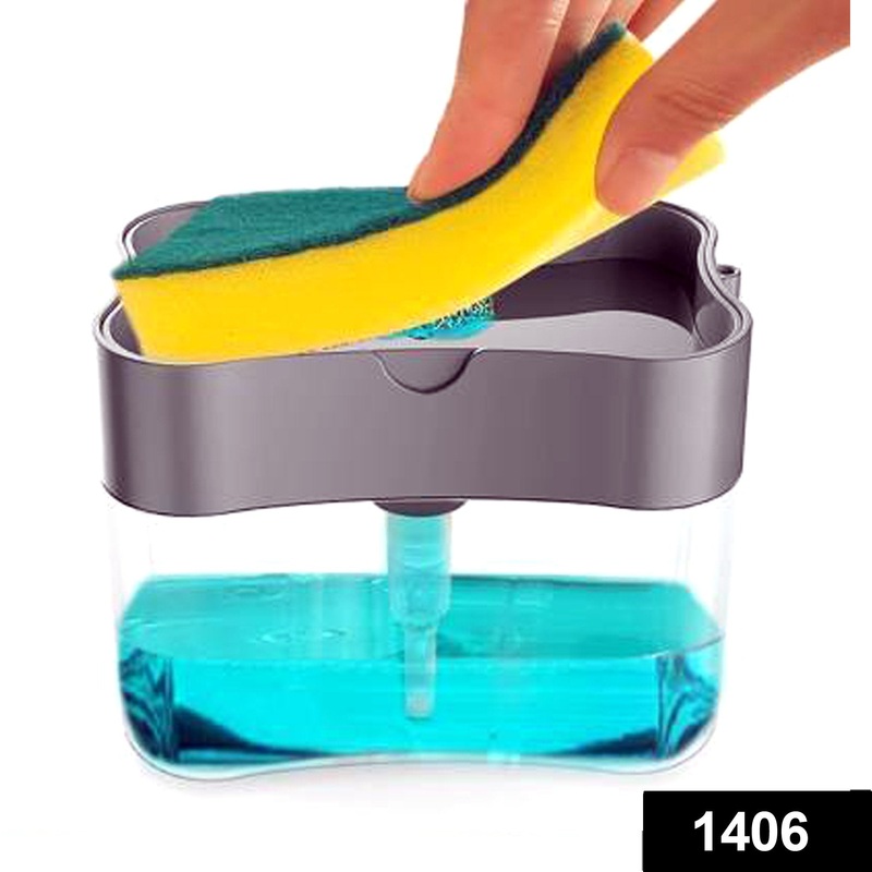 1406 Plastic Soap Dispenser for Multipurpose Use