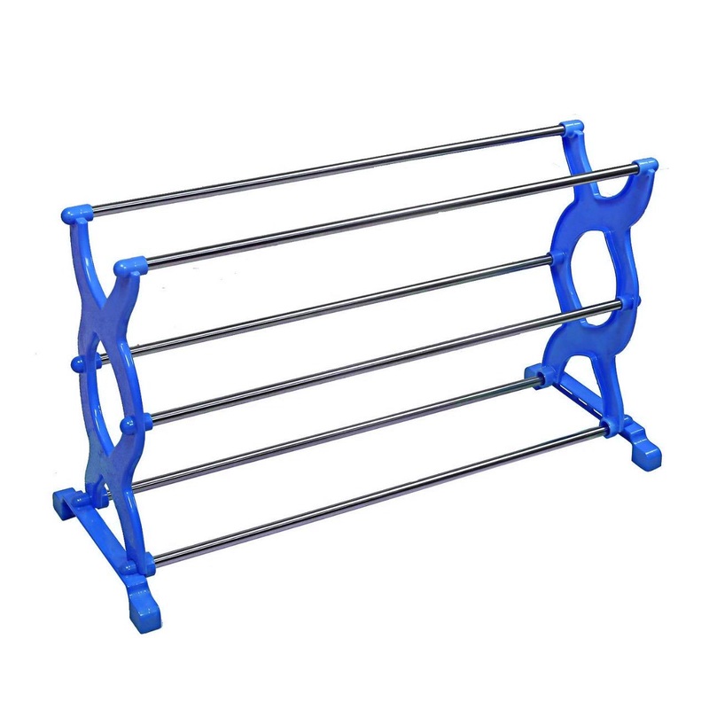 1570 3 Layer Multipurpose Portable Folding Shoe Rack/Shoe Cabinet