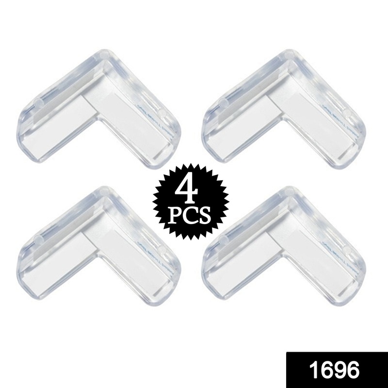 1696 Table Corners Edge Protector Guards for Baby Child Safety (Pack of 4Pc)