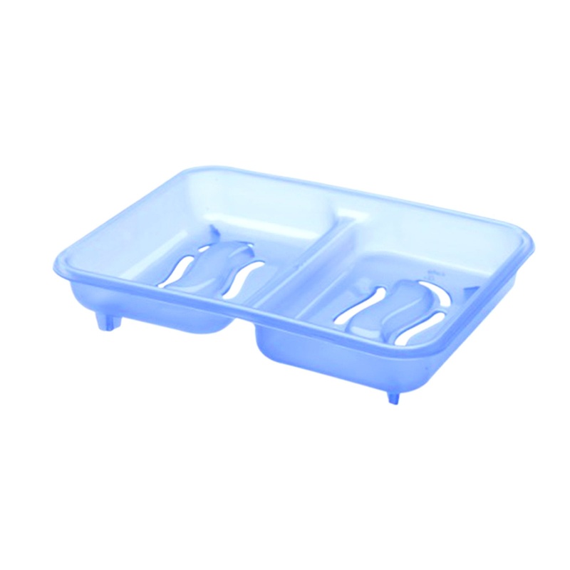 3653 2 in 1 Soap keeping Plastic Holder for Bathroom use