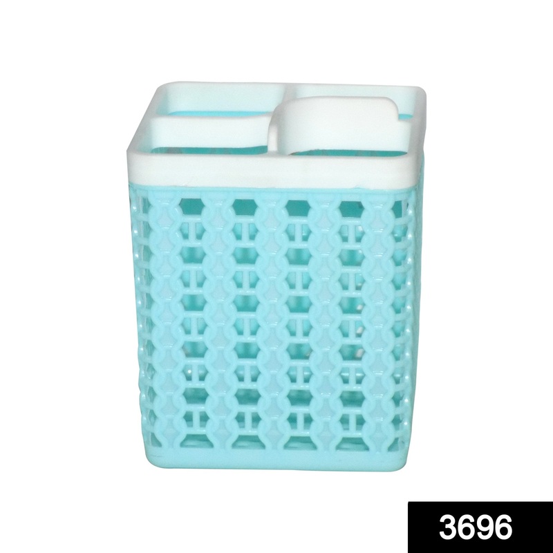 3696 Toothbrush Toothpaste Stand Holder Bathroom Storage