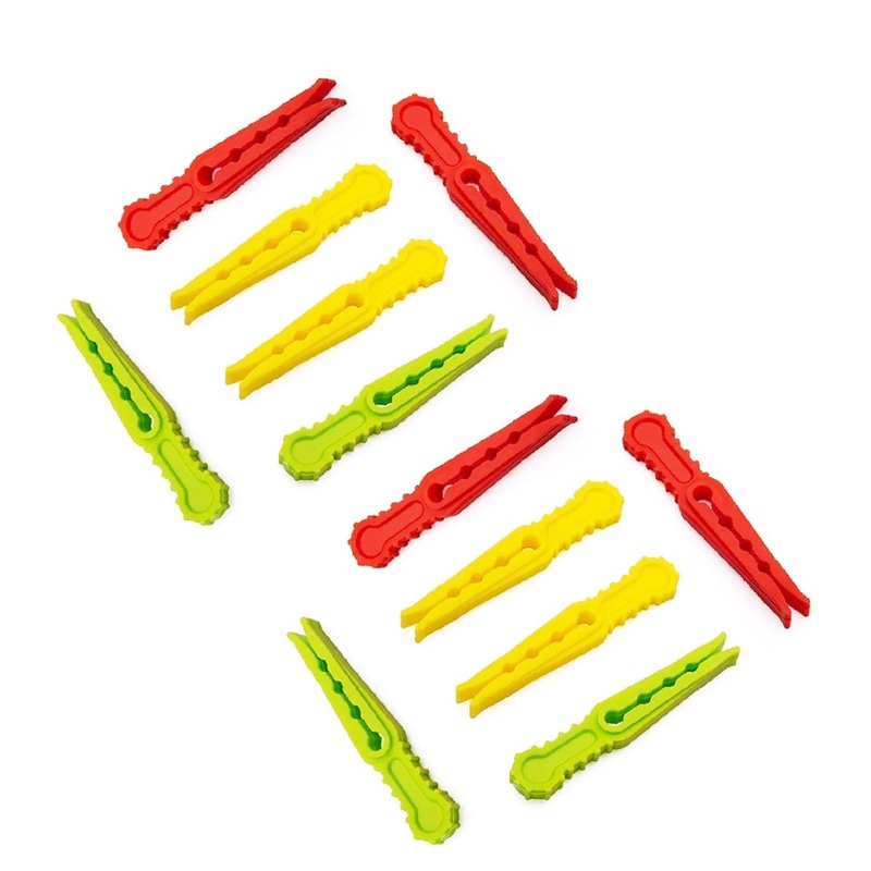 0335 Multipurpose Plastic Cloth Hanging Pegs/Clips – 36 pcs
