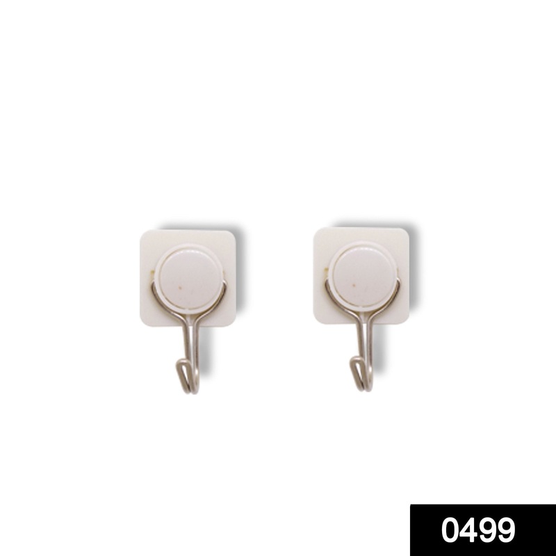 0499 Multipurpose Strong Small Stainless Steel Adhesive Wall Hooks