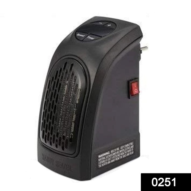 251 Electric Mini Handy Heater Plug-In Wall (400w)
