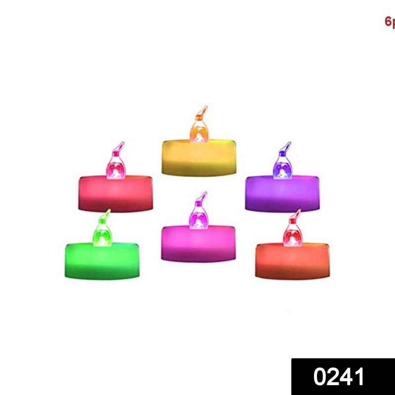 241 Festival Decorative – LED Tealight Candles (Multi, 1)