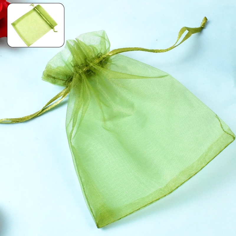 Small Potli Gift Bags, Small Mesh Bags Drawstring Gift Bags (1Pc / 1210 Cm)