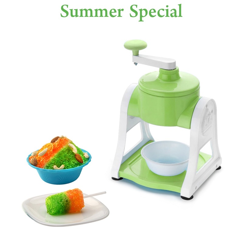 0130 V CB Green Gola Maker used for making golas in summers at various kinds of places and all.